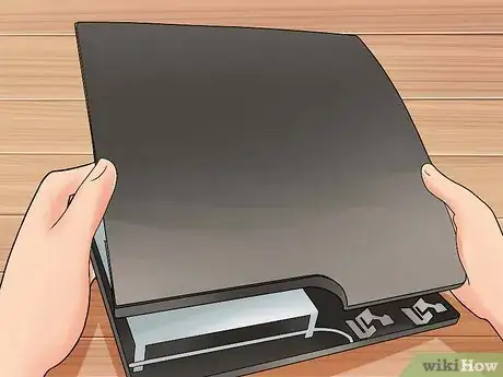 Image titled Disassemble a PS3 Fat to Clean Step 3