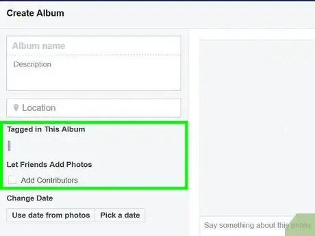 Image titled Create a Photo Album on Facebook Step 20