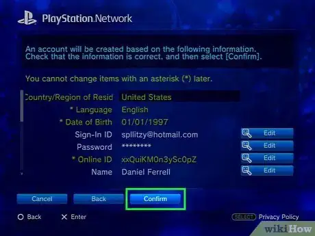 Image titled Sign Up for PlayStation Network Step 31