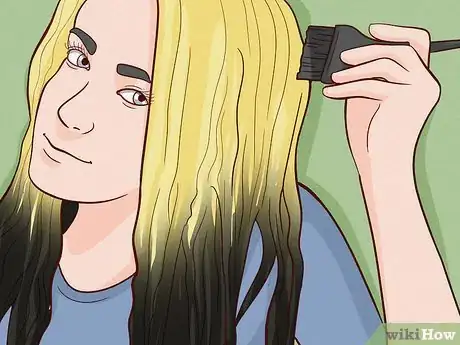Image titled Dye Your Hair Blonde and Black Underneath Step 4