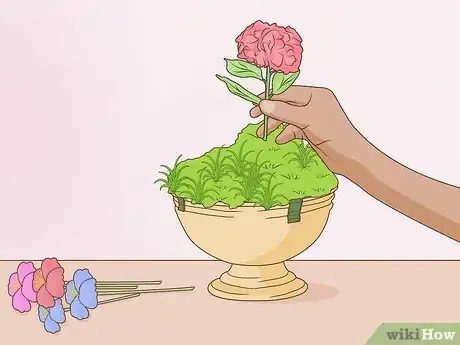 Image titled Arrange Silk Flowers Step 10