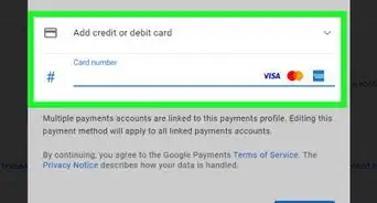 Change Google Play Payment Method