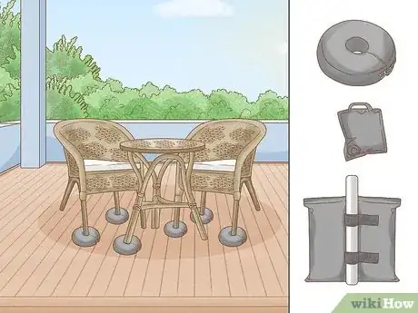Image titled Secure Patio Furniture from Wind Step 4
