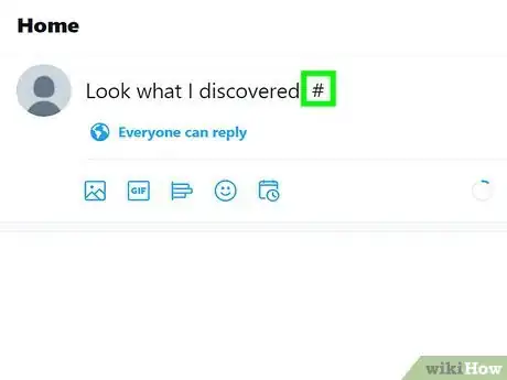 Image titled Use Hashtags With Twitter Step 7