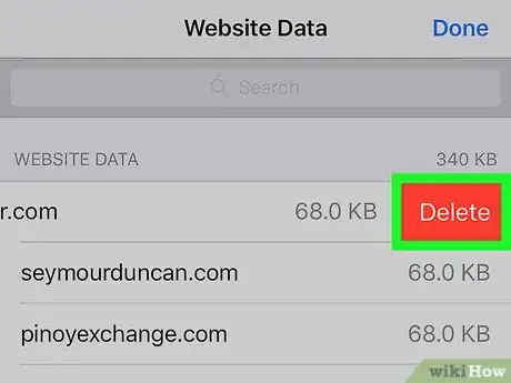Image titled Remove Website Data from Safari in iOS Step 11