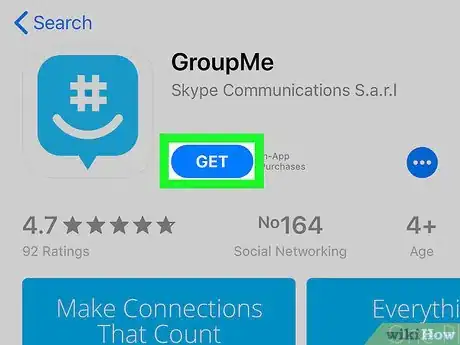 Image titled Join GroupMe on iPhone or iPad Step 1