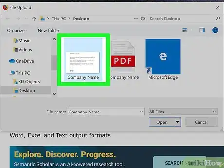 Image titled Convert a JPEG Image Into an Editable Word Document Step 3