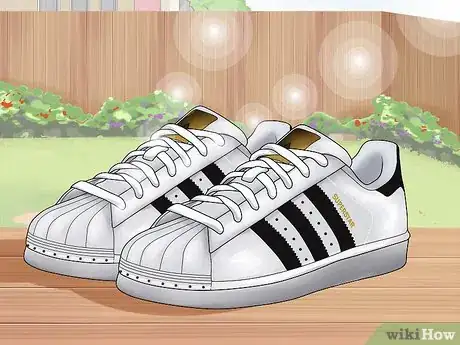 Image titled Keep White Adidas Superstar Shoes Clean Step 10