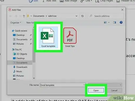 Image titled Attach a File to a PDF Document Step 6