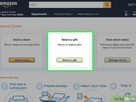 Image titled Return an Item to Amazon Step 7