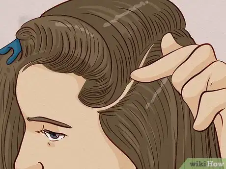 Image titled Glue Hair Extensions Step 10