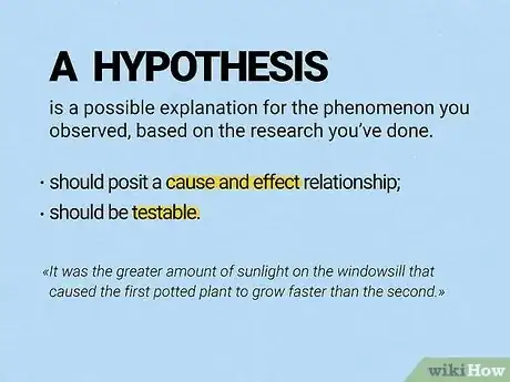 Image titled Use the Scientific Method Step 3