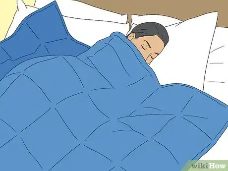 Image titled Use a Weighted Blanket for Better Sleep Step 1