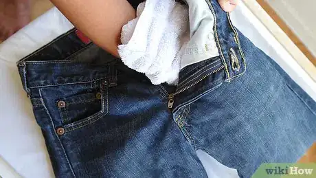 Image titled Dry Jeans Quickly with an Iron Step 3