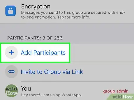 Image titled Invite Users to a Group Chat on WhatsApp Step 4