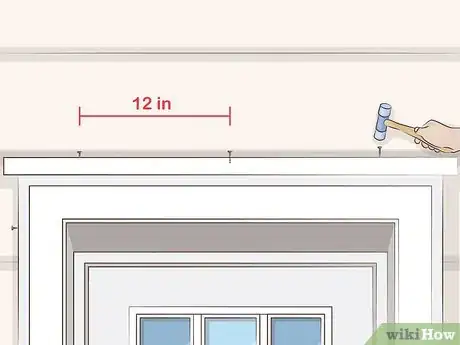 Image titled Hang Garland Around Your Front Door Step 1