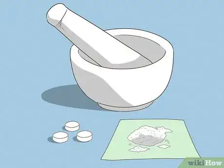 Image titled Reduce Pimple Redness and Size (Aspirin Method) Step 1