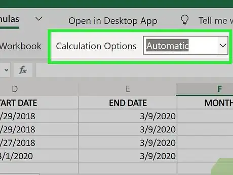 Image titled Auto Calculate in Excel Step 3