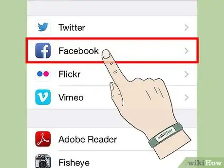 Image titled Connect Your iPhone to the Facebook Integrated Login Step 4