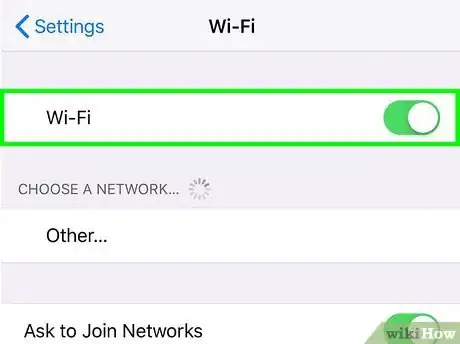 Image titled Share WiFi from an iPhone to a Mac Step 1