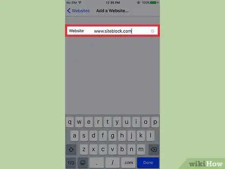 Image titled Block Websites on an iPhone Step 9