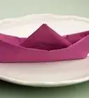 Fold a Napkin Like a Boat