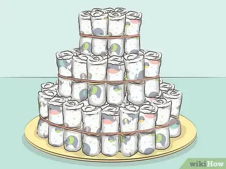 Image titled Make a Diaper Cake Step 5