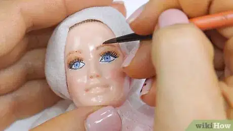 Image titled Repaint Old Barbie Dolls Step 9