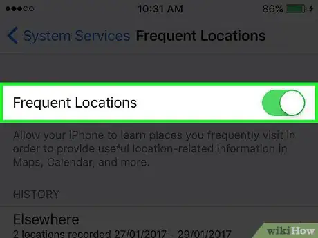 Image titled Access the Location History on iPhone Step 6