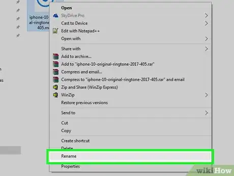 Image titled Make iPhone Ringtones on a PC Step 19