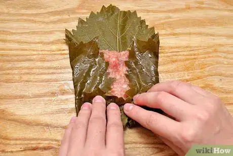 Image titled Make Dolma (Grape Leaves Roll) Step 3
