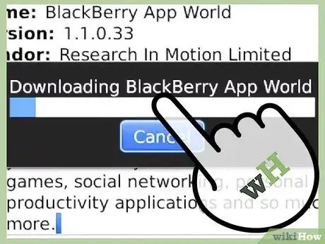 Image titled Install the Blackberry App World on an Older Blackberry Step 4