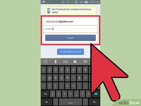 Image titled Change Facebook Password on Android Step 7
