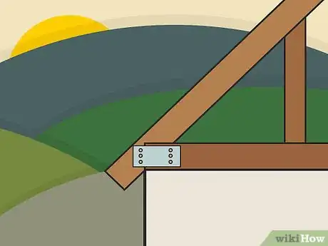 Image titled Build a Gable Roof Step 08