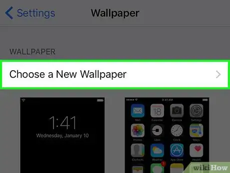 Image titled Set the Home Screen Wallpaper on an iPhone Step 3
