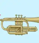 Blow into a Trumpet
