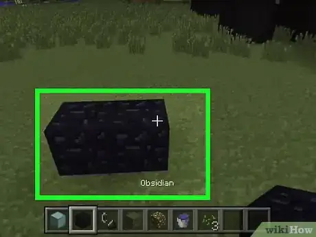 Image titled Build a Nether Portal in Minecraft Console Step 2