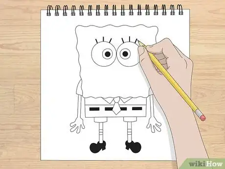 Image titled Draw SpongeBob SquarePants Step 10