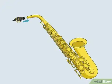 Image titled Hold a Saxophone Step 1