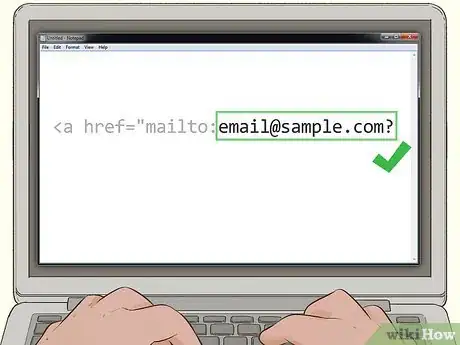 Image titled Create an Email Link in HTML Step 3