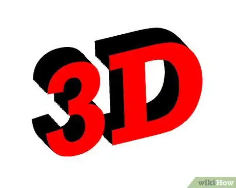 Image titled Draw 3D Letters Step 4