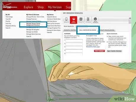 Image titled Block a Number on Verizon Step 2
