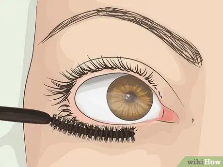 Image titled Curl Your Eyelashes Without an Eyelash Curler Step 12