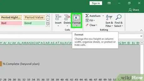 Image titled Unhide Rows in Excel Step 4