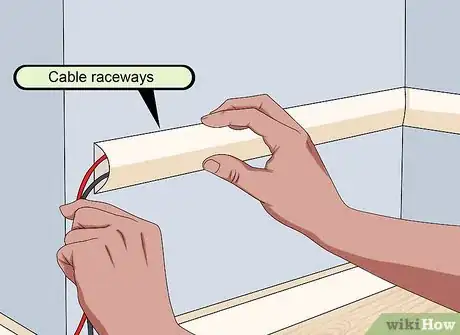 Image titled Hide Speaker Wires Step 1