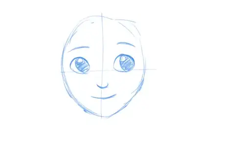 Image titled Draw a Cartoon Child Face Front 4.png
