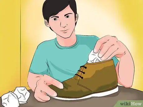 Image titled Fix Wet Suede Shoes Step 2