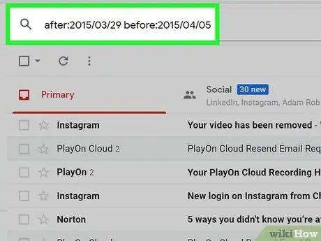 Image titled Search by Date in Gmail Step 4