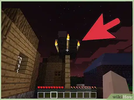 Image titled Live in a Village in Minecraft Step 4