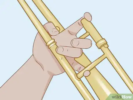 Image titled Hold a Trombone Step 3